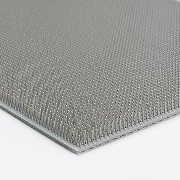 Large Silicone Acupressure Bath Mat (19"x27") Anti-Cold, Non-Slip, Light Gray - Picture 5 of 8